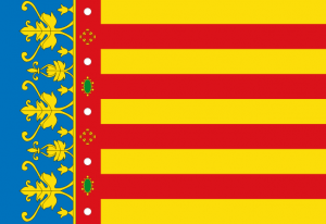 Flaga wspólnoty autonomicznej Walencji