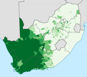 Język afrikaans w RPA